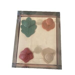 Williams Sonoma Set of‎ 4 Pie Crust Cutters Fall Harvest Thanksgiving Pumpkin